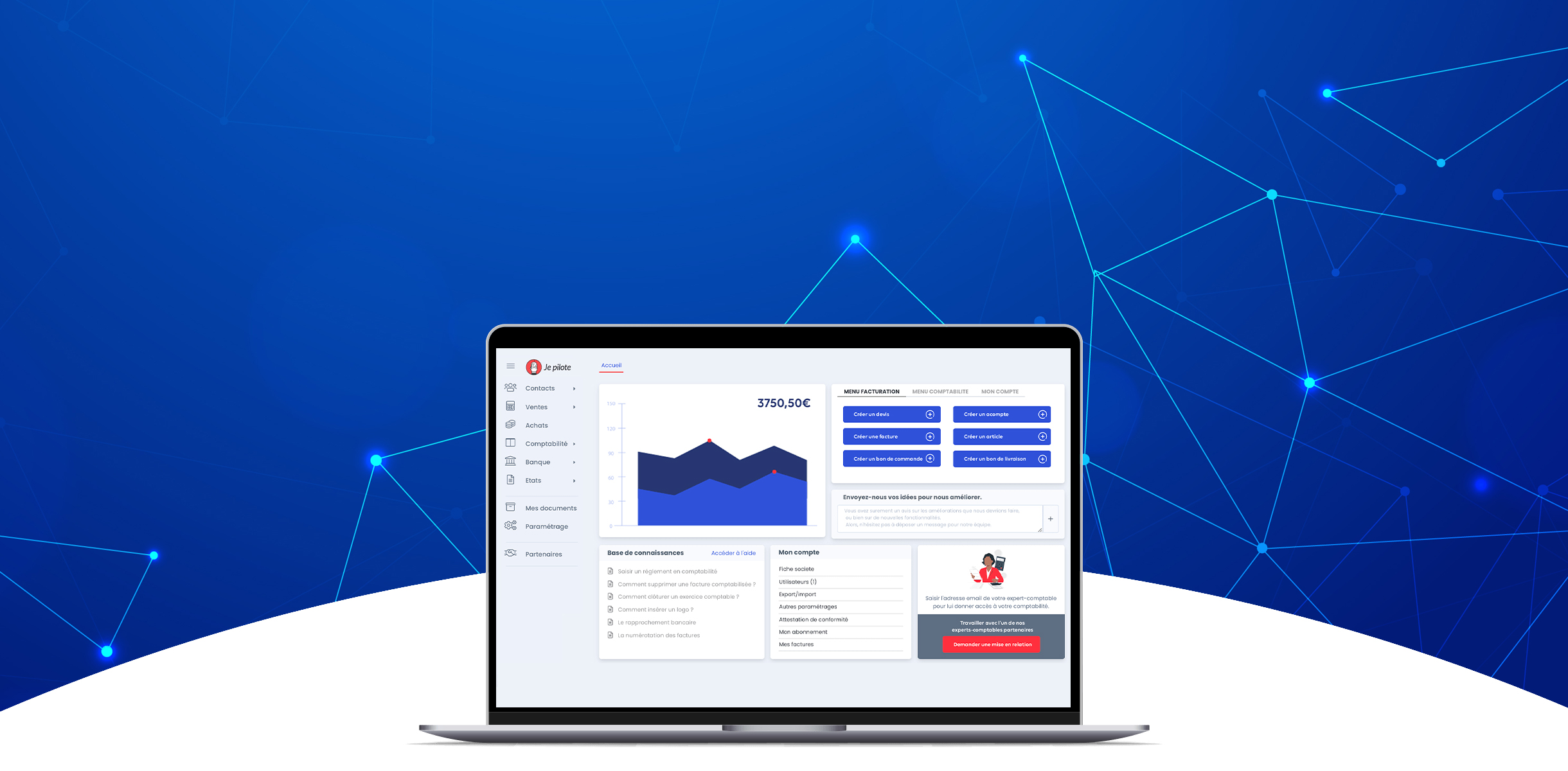 JePilote accounting SaaS platform